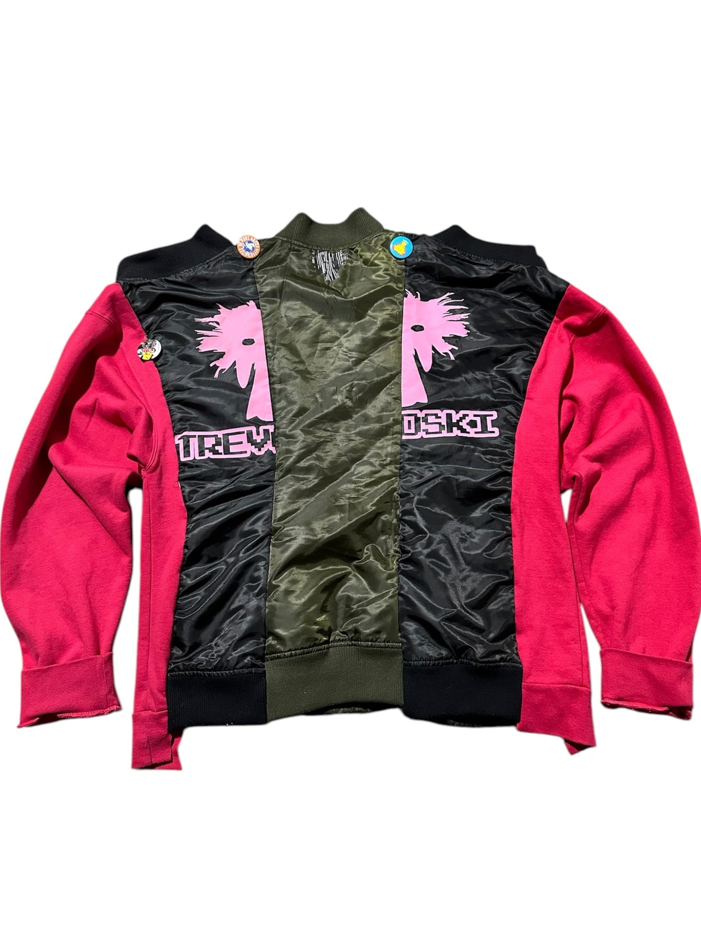 3 headed snake bomber 1 of 1 (8 ways to wear)
