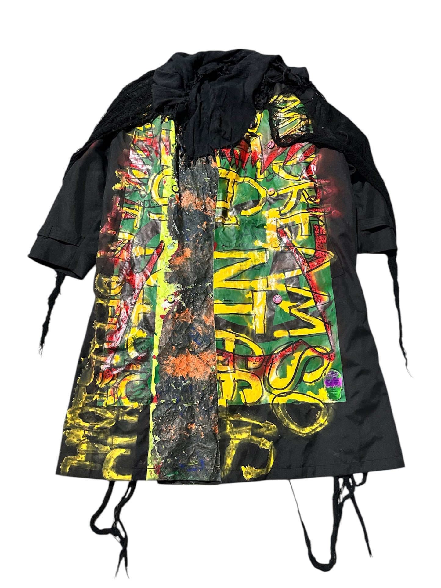 Dreaming of peace trench hybrid coat 1 of 1