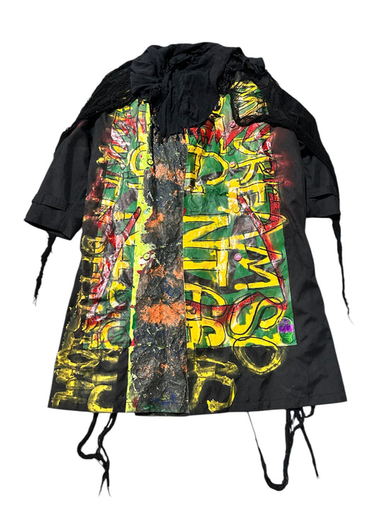 Dreaming of peace trench hybrid coat 1 of 1