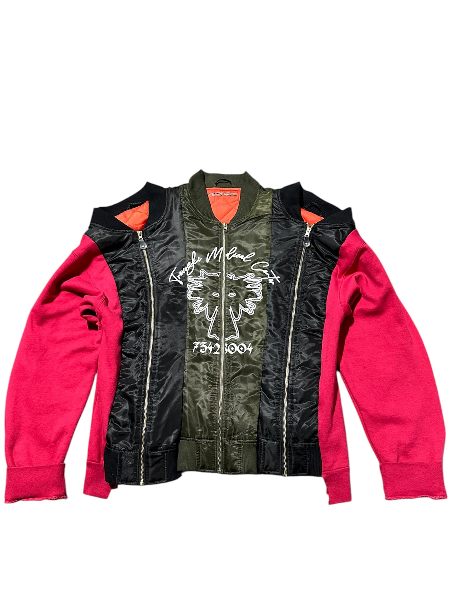 3 headed snake bomber 1 of 1 (8 ways to wear)